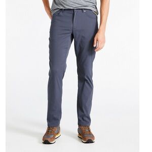 LL Bean Pants Mens 40x29 Blue Venture Stretch 5-Pocket Hiking Golf Performance